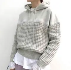 AMERI NEEDLE PUNCH KNIT HOODIE