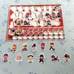 週刊少年ジャンプ 応募者全員サービス アクリルプチフィギュア＆ステッカー11枚