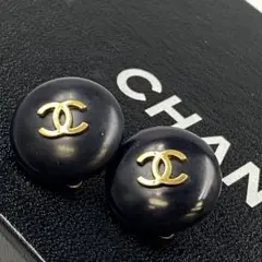 CHANEL シャネル ヴィンテージ ココ イヤリング 95P