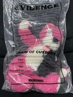 NEIGHBORHOOD ピンククマ ぬいぐるみブレイキングバッドＴシャツセット Neighborhood x Breaking Bad Evidence Bear Plush Pink - JP