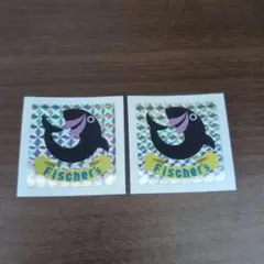 Fischer's ホログラムシール 2枚セット