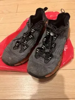 メッシュアッパー ラバーソール シューズ