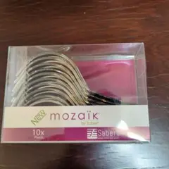 Sabert mozaik　ステンレス風プラスチックスプーン　10本