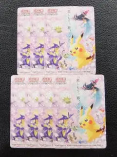 【7枚セット】 ポケモンカード/楽しもう。春、ポケカ。 ステッカー
