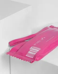 MM6 スモール パテント キャンディ ラッパー バッグ