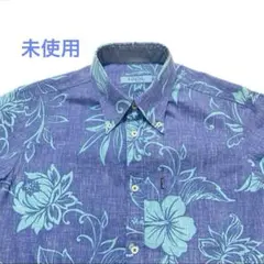 マジュン かりゆしウェア majun アロハシャツ 花柄 総柄 S