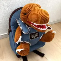 美品✨Naturally KIDS 恐竜リュック バックパック ぬいぐるみ　子供