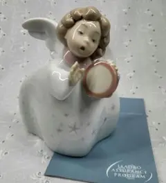 ヴァイオリンを弾く天使　＃6529　★リヤドロ　スペイン　ポーセリン　1998年 リヤドロ Mini Angel Tree Ornament ミニ 天使のオーナメント 3