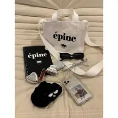 épine totebag mini エピヌ ロゴミニトートバッグ ホワイト