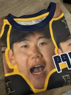 阪神タイガース シークレット 顔柄Tシャツ 門別啓人