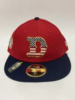 新品 7 1/4 MLB2019 星条旗 デトロイト・タイガース キャップ 帽子