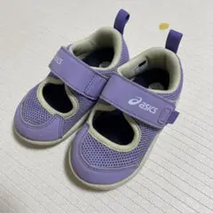 asics スクスクベビー　13.5cm ラベンダー　サンダル