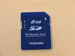 TOSHIBA SDメモリーカード 2GB