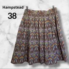 Hampstead ハムステッドフレアスカート 38カラフル鮮やかおしゃれ