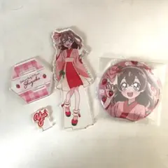 和実ゆい アクリルスタンド 缶バッジ 静岡