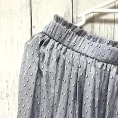 【美品】GALLORIA ギャローリア　幾何学模様 　 ロングスカート　サイズL