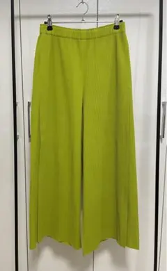 【美品】me ISSEY MIYAKE イッセイミヤケ パンツ (イエロー)