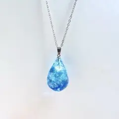 海の雫 琉球ガラス ネックレス ペンダント グラデーション