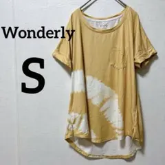 Wonderly 【S】半袖Tシャツ S タイダイ スポーツ ヨガ ストレッチ