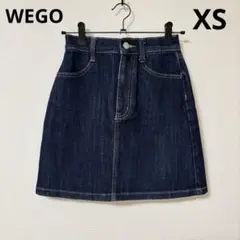 WEGO/ウィゴー/デニム/ミニスカート/ウエストゴム/XS/小さいサイズ