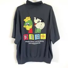 PEZ レディース　半袖　Tシャツ ハーフジッパー　ハーフネック