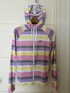 【値下げ！】FILA 指通し付ラッシュガード (M)サイドメッシュで通気性確保！