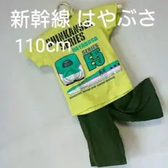 乗り物好きなキッズ110cm Tシャツと短パンのセット　はやぶさTシャツ