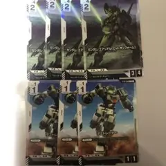 ガンダム カード　エアリアル　デミトレーナー　パラレル　7枚セット