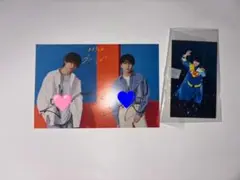 M!LK ペアサイン会　ブルーシャワー　塩﨑太智　佐野勇斗　HEROステッカー