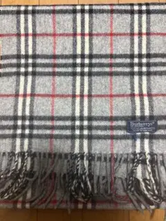 Burberry チェック柄 マフラー ウール