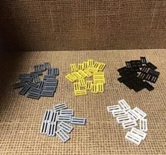 LEGO タイル 1 x 2 - グリルパーツ80個まとめ売りNo. 189