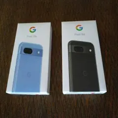Google Pixel 8a 青 黒 充電ケーブル付き　箱2個
