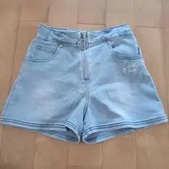 Jenni love ライトブルーデニム ハーフパンツ140