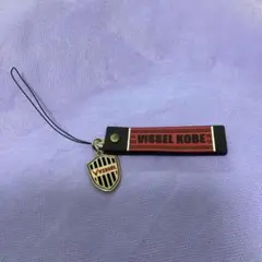 Vissel Kobe ストラップ 赤黒