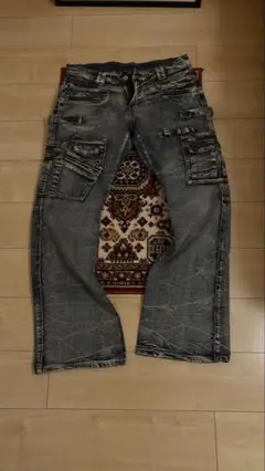 semantic design カーゴデニムパンツ LL