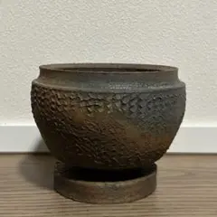 山中勇人　鉢　y鉢 山中勇人 植木鉢 陶器鉢 y鉢 作家鉢