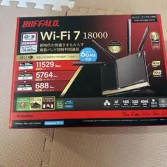 BUFFALO WXR-18000HP Wi-Fi 7ルーター