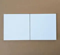 USMハラー用パーツ パネル 板 33.5x33.5cm 部品 パーツ 白 2枚
