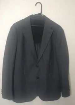 【美品】ダークグレー テーラードジャケット