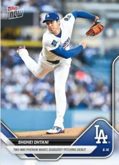 ☀️大谷翔平 ドジャース初登板 二刀流復活記念 2025 topps NOW✨