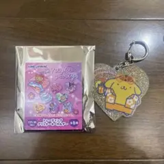 トレーディンググリッターキーホルダー　プリン
