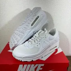 28cm Wエアマックス90 ホワイト DH8010-100