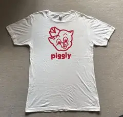 豚　Tシャツ Mサイズ ホワイト　アメリカ　古着　希少