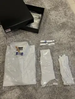 ホワイトドレスシャツセット