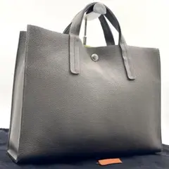 【新品定価16万円】MAISON TAKUYA 　ソフトカーフ デイリーバッグ Uni Brief(XS)German Shrunken CalfTitanium - MAISON TAKUYA