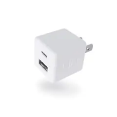 CIO USB 充電器 コンセント C(USB-C)+USB-A 2ポート
