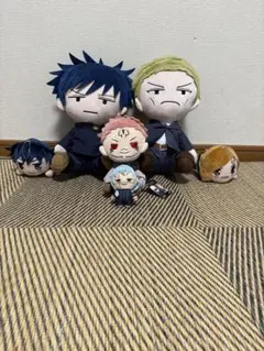 アニメキャラクター ぬいぐるみ 6体セット