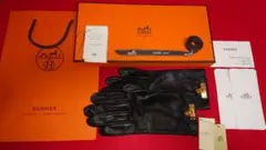 エルメス HERMES グローブ ゴールドカデナ 超美品 手袋