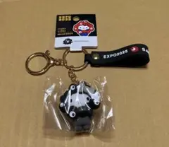 大阪•関西万博 キティ モノクロキーホルダー