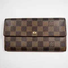 Louis Vuitton ルイ ヴィトン ダミエ エベヌ ポルトフォイユサラ